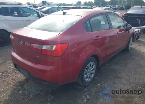 2014 Kia Rio Lx z USA, uszkodzony, nr VIN KNADM4A36E6361112